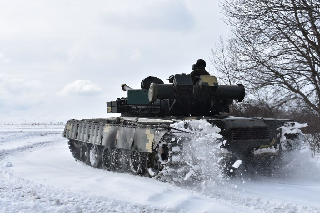 Танк T80БВ ВСУ